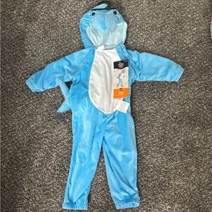 NWT Shark Costume 18-24 months